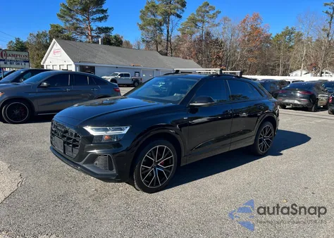 2020 Audi Q8 Premium Plus S-Line из США, поврежденный, VIN WA1EVAF10LD018258